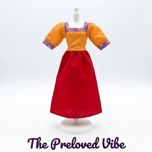 Mattel Disney The Hunchback Esmeralda Dance Fantasy Fashion #66230 dress 1996